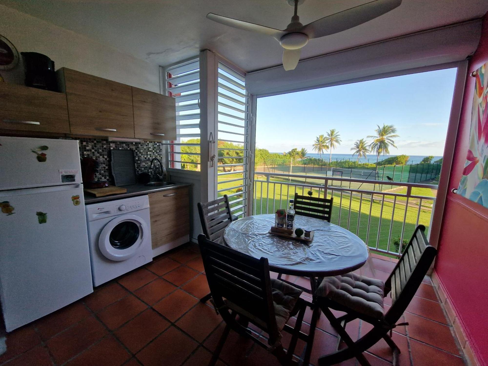 L'Oiseau Du Paradis Vue Mer Studio A Saint Francois A 100 M De La Plage 外观 照片