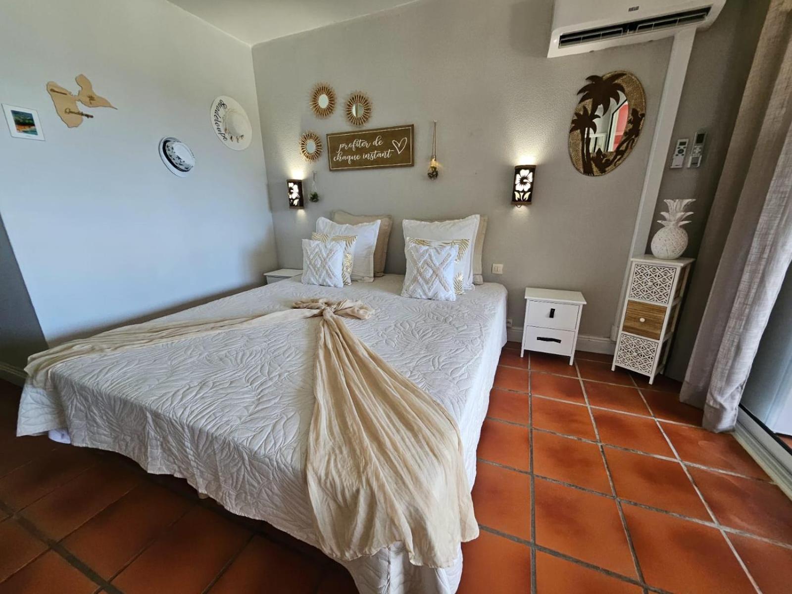 L'Oiseau Du Paradis Vue Mer Studio A Saint Francois A 100 M De La Plage 外观 照片